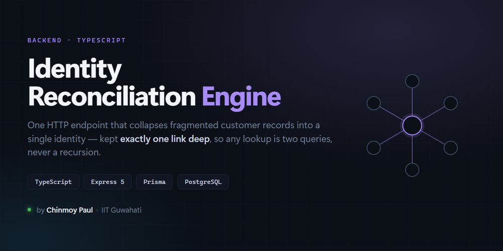 Identity Reconciliation Engine